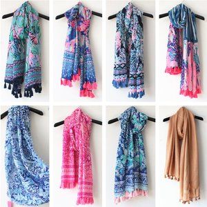 New Lilly Pulitzer Resort Scarf, Beach Coverup